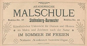 Malschule Stoltenberg Burmester AB Kiel 1906.jpg