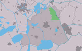 Himrik fan Vegelinsoard (grien) yn de eardere gemeente Skarsterlân