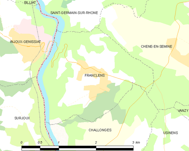 Franclens - Localizazion