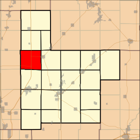 Ubicación de Zanesville Township