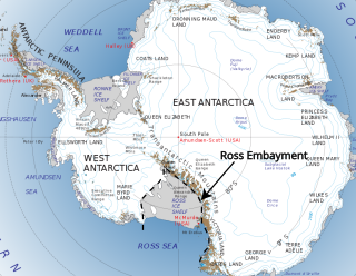 <span class="mw-page-title-main">Ross Embayment</span> Region of Antarctica