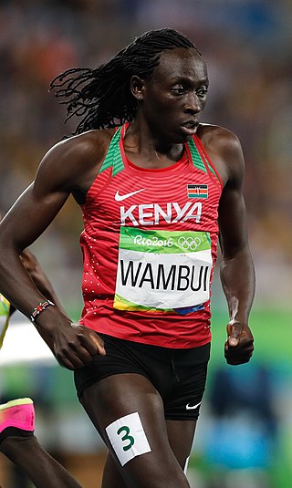 <span class="mw-page-title-main">Margaret Wambui</span> Kenyan middle-distance runner