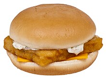 The Filet-O-Fish was introduced by McDonald's to accommodate Catholics who abstained from meat on Fridays. McDonald's Filet-O-Fish sandwich (1).jpg