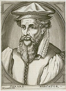 Gerardus Mercator Dutch cartographer, philosopher and mathematician