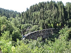 Мексика каньоны Trestle Cloudcroft New Mexico.jpg