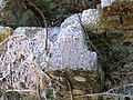 Detail of the high quality stonework on window facing towards Eglinton Country Park.