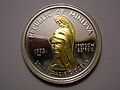 35 Dollars; Republic of Minerva coin