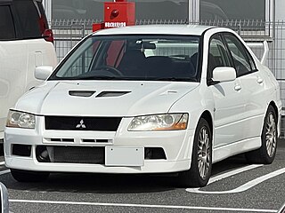 Mitsubishi LANCER EVOLUTION VII GSR (GH-CT9A) front