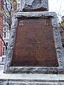 Le monument aux pionniers de Montréal.