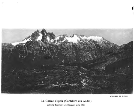 Planche XXXVI : La Chaîne d’Ipela (Cordillère des Andes)