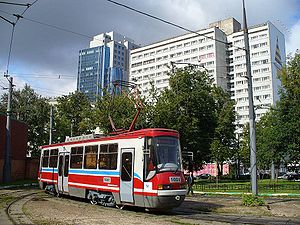 Московский вагон ЛТ-5 №1001.