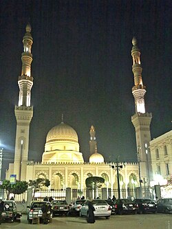 Pohled na mešitu Ahmed Al-Badáwí