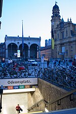 Vignette pour Odeonsplatz (métro de Munich)