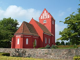 Nørre Alslev Kirke år 2006