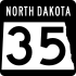 North Dakota Highway 35 işaretçisi