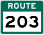 Štít Route 203