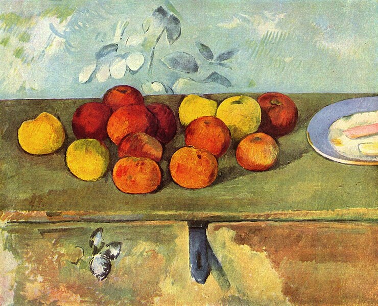 File:Nature morte aux pommes et pâtisseries, par Paul Cézanne.jpg