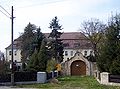 Vorderseite Schloss Naunhof, Gemeinde Ebersbach, Landkreis Meißen