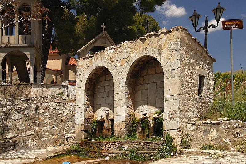 File:Nestani-Fountain Peloponnese Greece.jpg