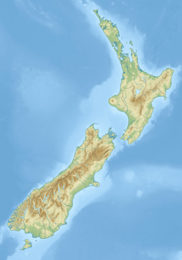 June 2011 Christchurch earthquake is located in New Zealand
