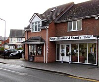 Nieve-Ella's Hair & Beauty Nieve-Ella's Hair & Beauty salon in Albrighton - geograph.org.uk - 4756842.jpg