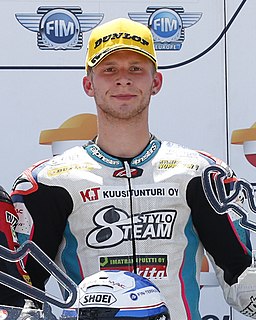 <span class="mw-page-title-main">Niki Tuuli</span> Finnish motorcycle racer