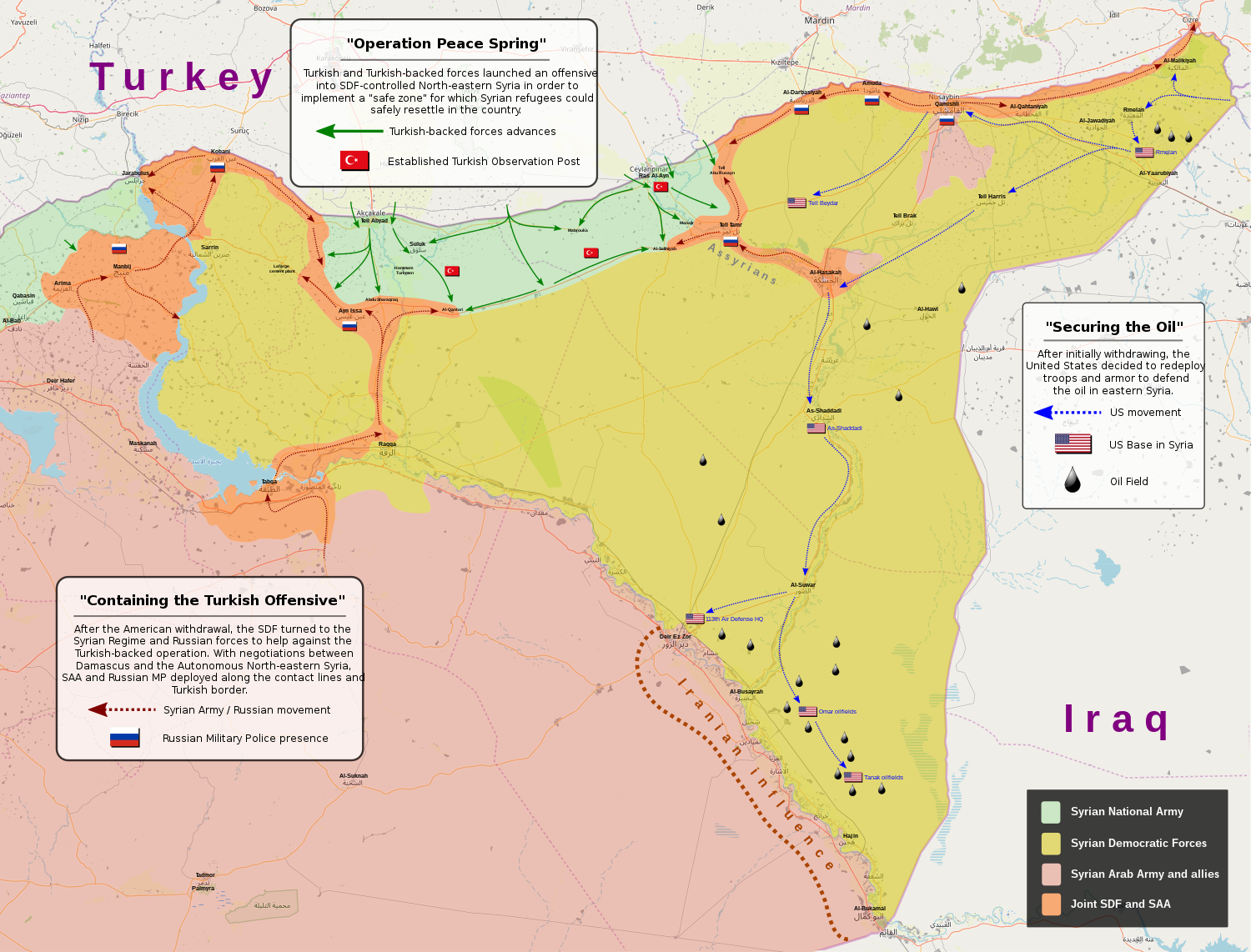 SDC's Ahmed: Washington Rejects Any Turkish Attack Inside Syrian Territory