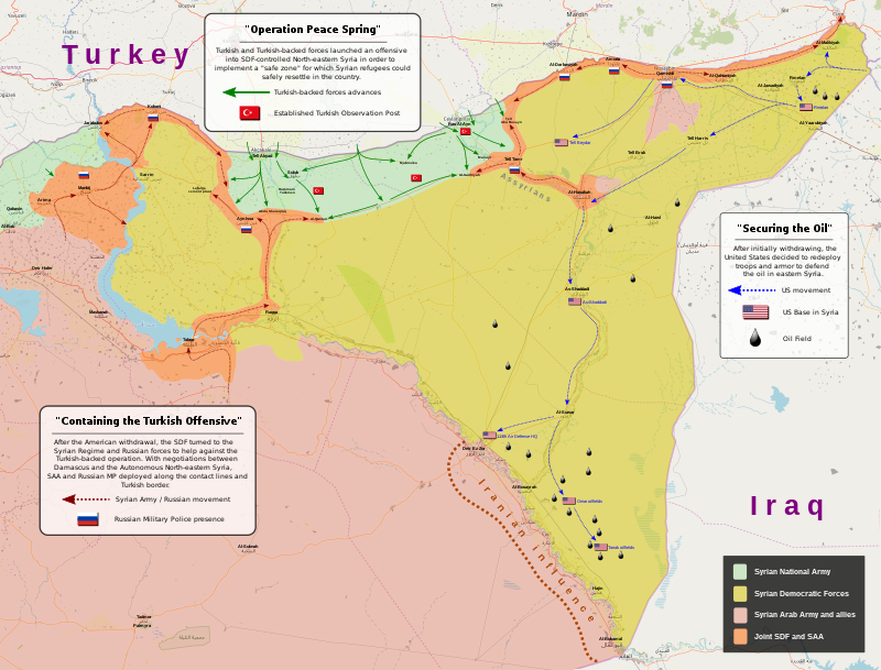 2019 Turkish offensive into north-eastern Syria - Wikipedia