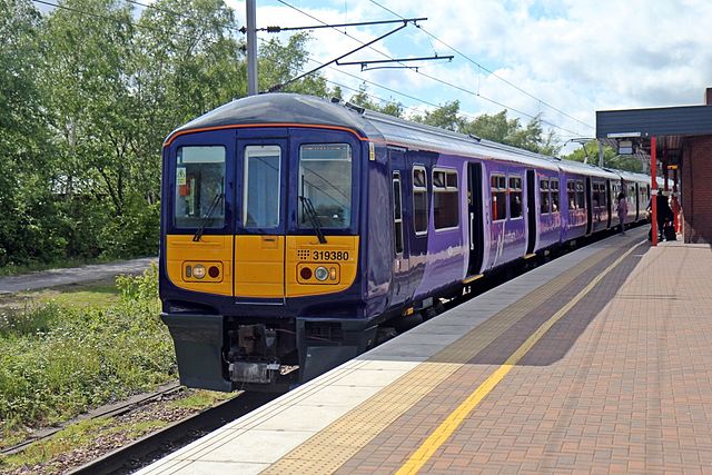 A Northern Electrics Class 319 at Wigan North Western