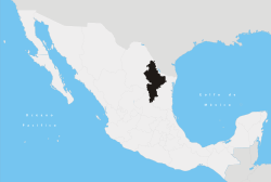 موقعیت نوئوو لئون در مکزیک