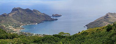 La baie de Taiohae.