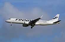 Embraer 190 der Finnair