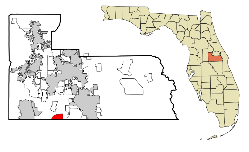File:Orange County Florida Incorporated and Unincorporated areas Hunters Creek Highlighted.svg