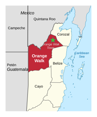 <span class="mw-page-title-main">Orange Walk District</span> Northwestern district of Belize