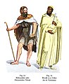Tafel 7 13: Äthiopischer oder Abessinischer Mönch 14: Mönch vom Orden des hl. Pachomius