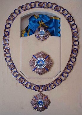 Conjunto completo de la Orden de Pahlaví
