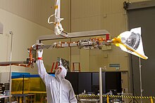 TAGSAM arm test before launch Osiris-Rex Sample-return-arm-test-167.jpg