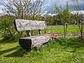 * Nomination Modern outdoor bench at the iron age building in Darpvenne. Ostercappeln, Lower Saxony, Germany --Basotxerri 15:07, 30 May 2017 (UTC) * Promotion Very good quality. --W.carter 15:14, 30 May 2017 (UTC)