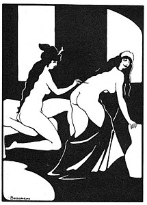 Illustrazione da Ovidio (1930) di Jean de Bosschère