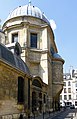 Chapelle de la Vierge avec l'oriel (en encorbellement) de Charles De Wailly sur la rue Garancière (côté est).