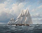 Schoner, selten und veraltend auch Schooner oder Schuner, bezeichnet ein Segelschiff mit einer bestimmten Takelung. Ein Schoner ist ein Segelschiff, das zwei oder mehr Masten hat, an allen Masten Schratsegel als Hauptsegel führt und dessen vorderster Mast niedriger als (einer) der hintere(n) ist.