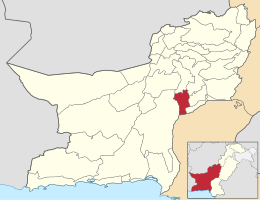 Distretto di Jhal Magsi – Mappa