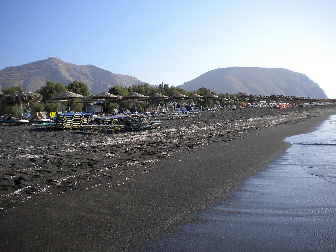 Santorini vulkanı