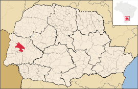 Poloha v štáte Paraná