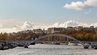 <span class="mw-page-title-main">Passerelle Debilly</span> Bridge in Paris, France