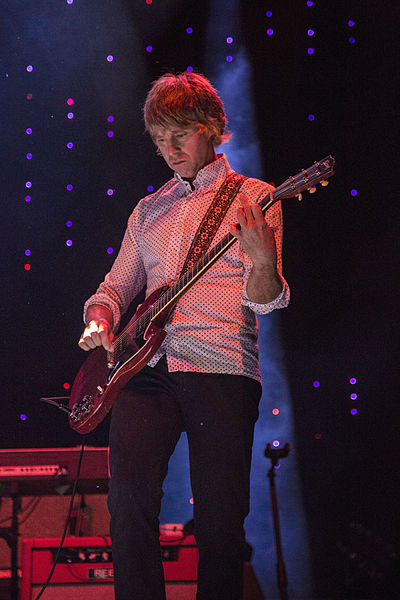 Sansone performing in 2015