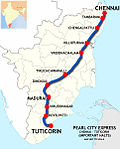Pearl City Express (Chennai - Tuticorin) Route map.jpg