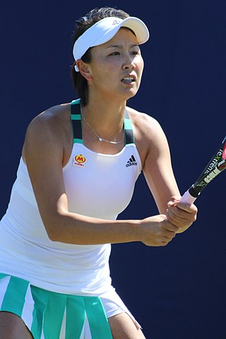 <span class="mw-page-title-main">Peng Shuai career statistics</span> Statistics of Chinese tennis player