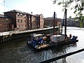 Thumbnail for File:Piling vessel on the Aire (2) - geograph.org.uk - 4978290.jpg