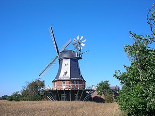 Borgsum Place in Schleswig-Holstein, Germany